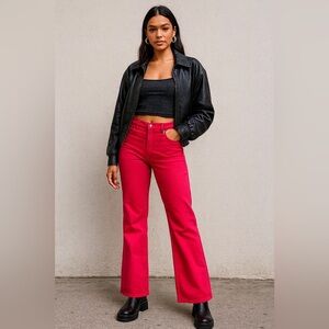 NEW Pink Flare Jeans – Size 11